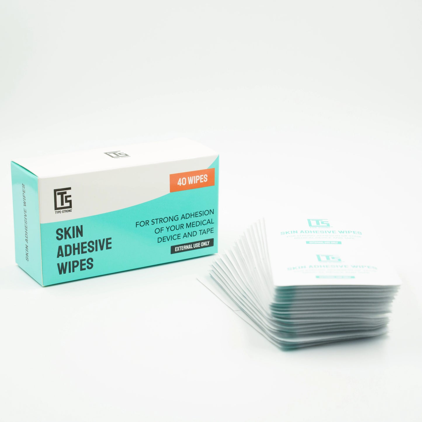 Type Strong Skin Adhesive Wipes - Type Strong