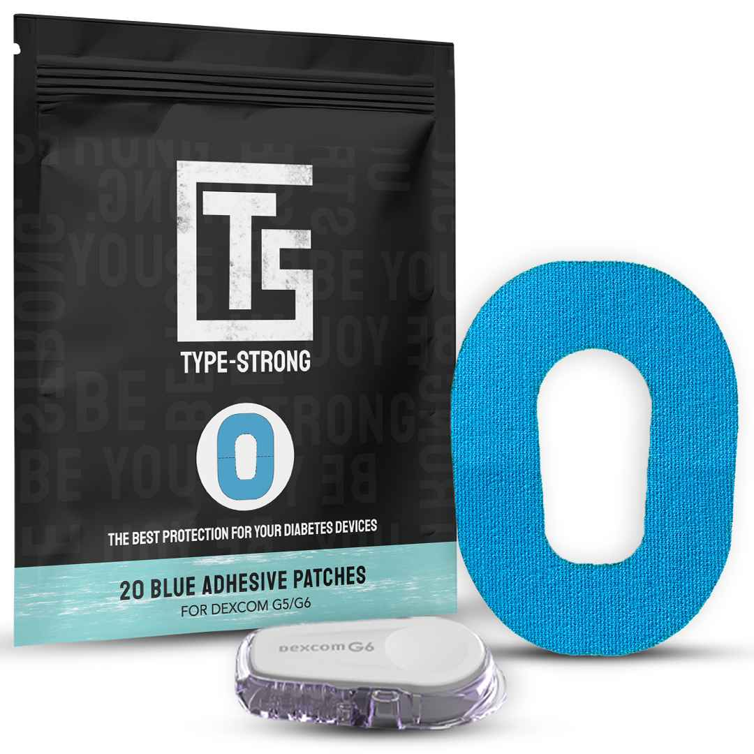 Dexcom G6 Adhesive Patches  - 20 Pack - Type Strong