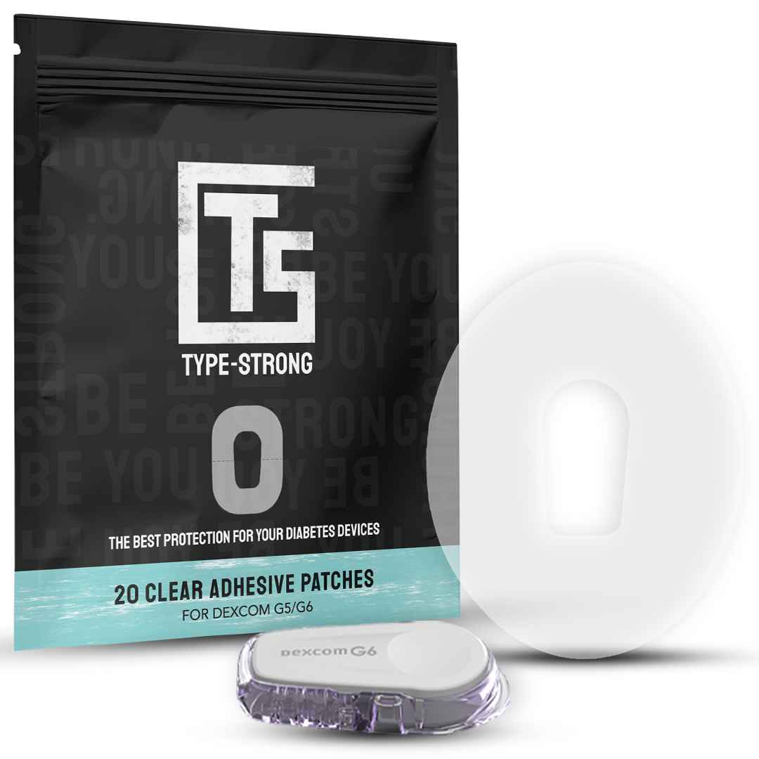 Dexcom G6 Adhesive Patches  - 20 Pack - Type Strong