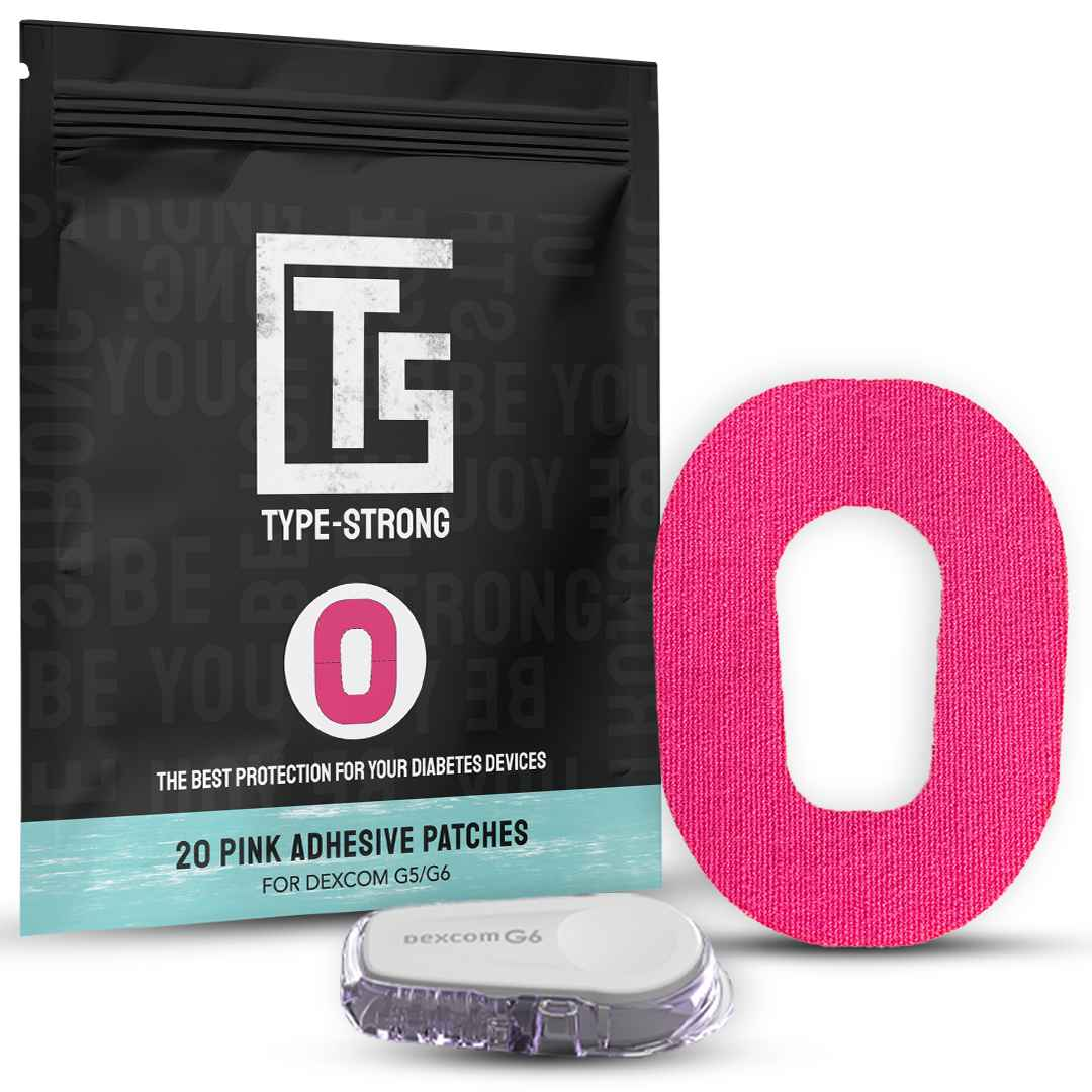 Dexcom G6 Adhesive Patches  - 20 Pack - Type Strong