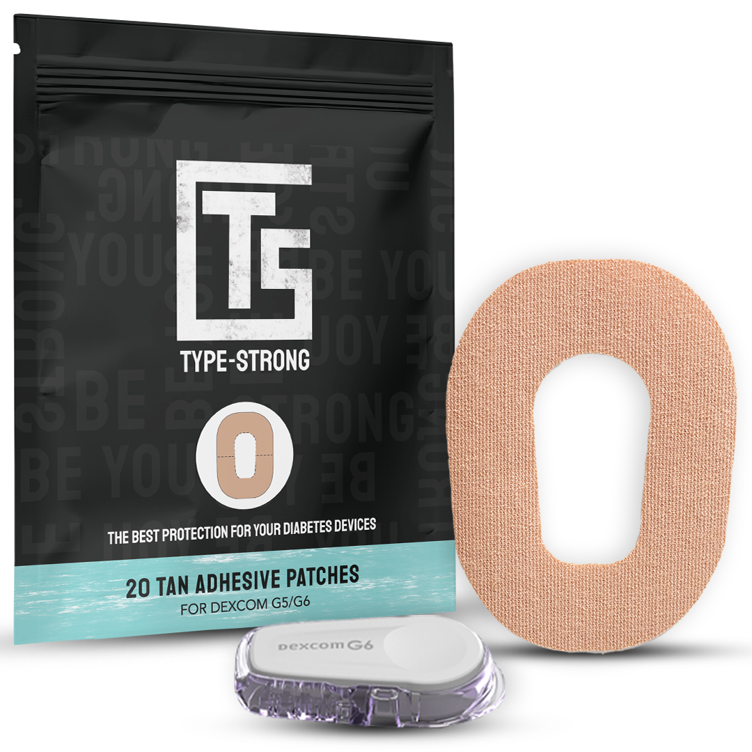 Dexcom G6 Adhesive Patches - 20 Pack - Type Strong