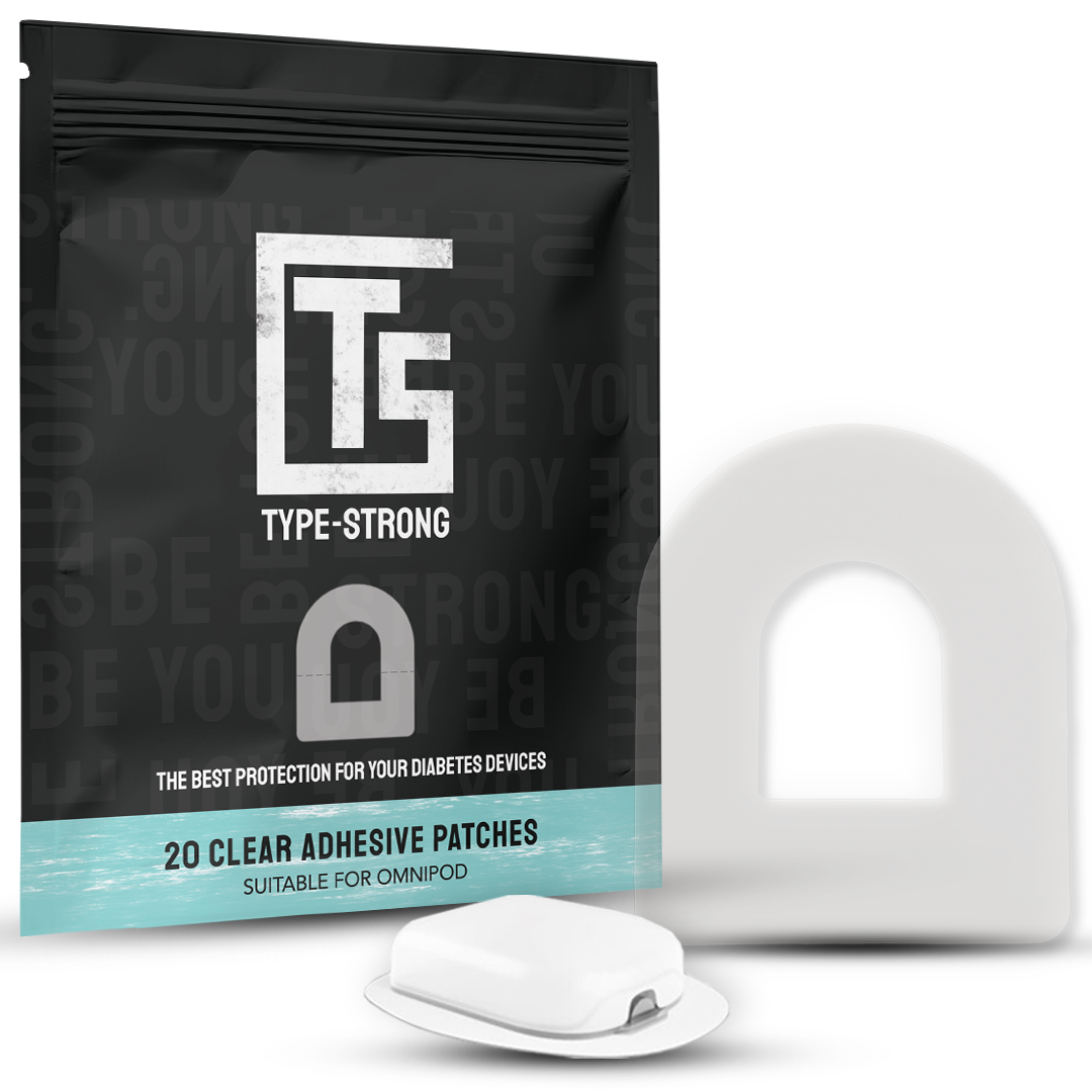 Omnipod Adhesive Patches - 20 Pack - Type Strong