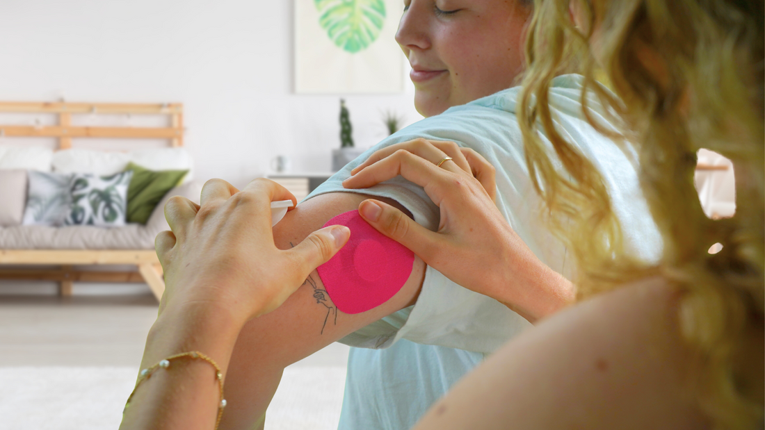 Post-adhesive skin care after CGM removal – soothe and protect